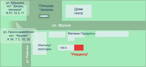 Схема проезда